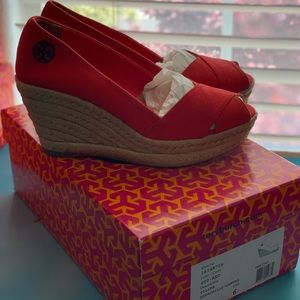 Tory Burch wedges